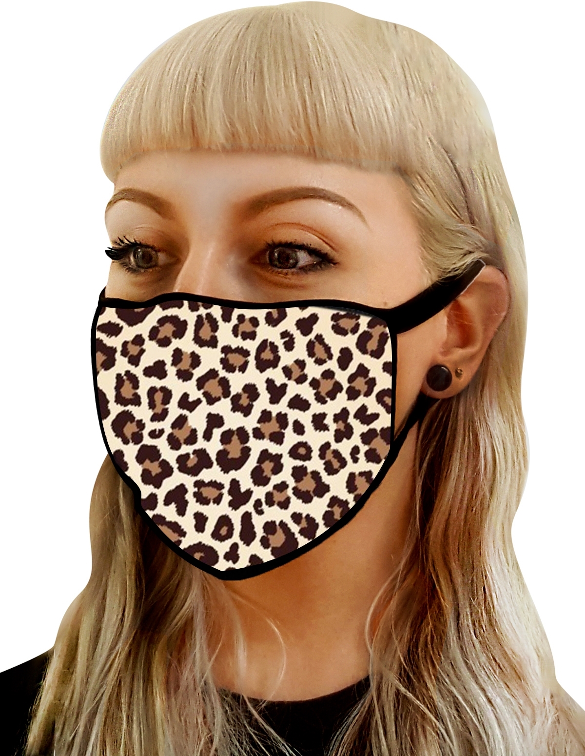 alternate image for Leopard Washable Mask
