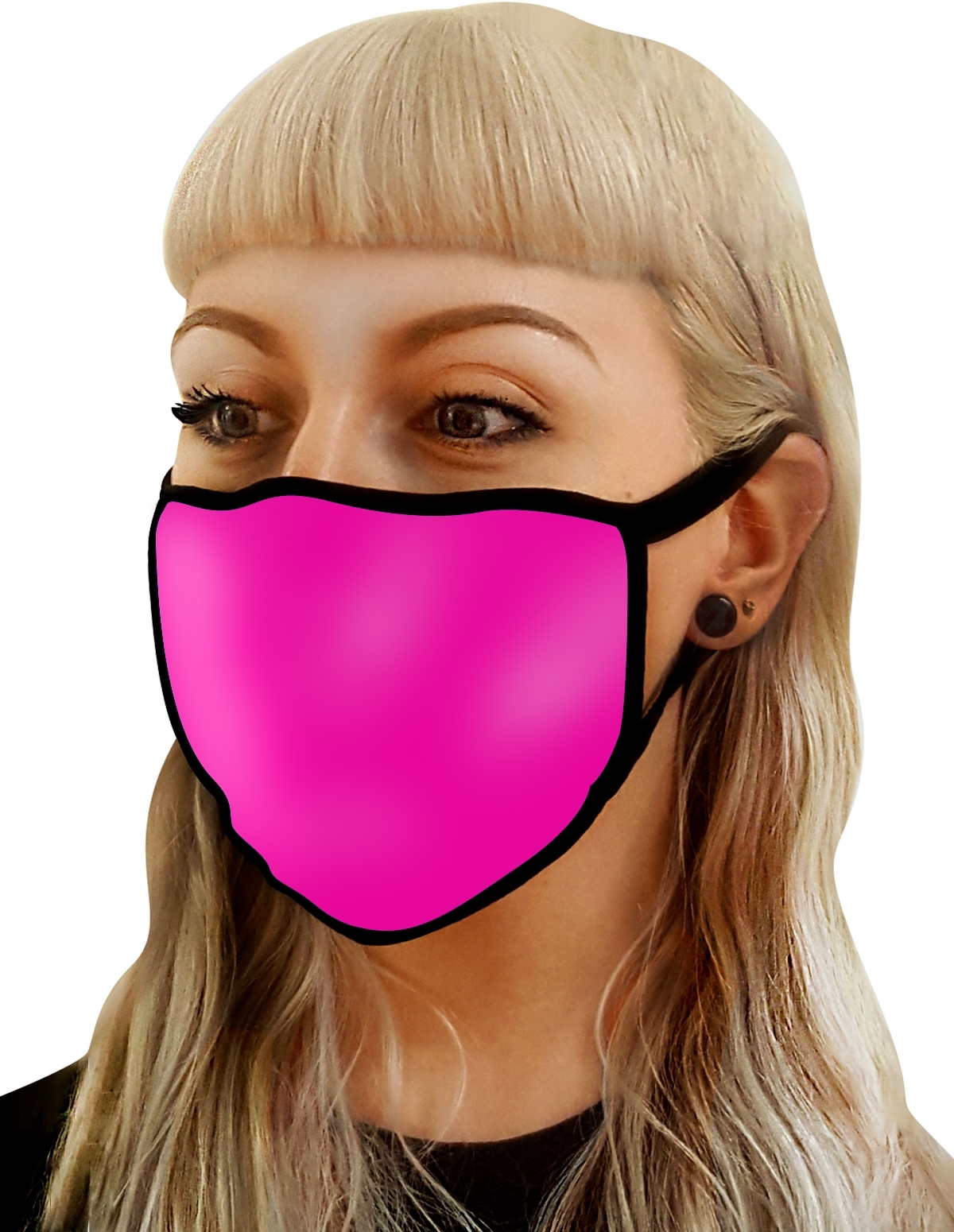 alternate image for Pink Washable Mask