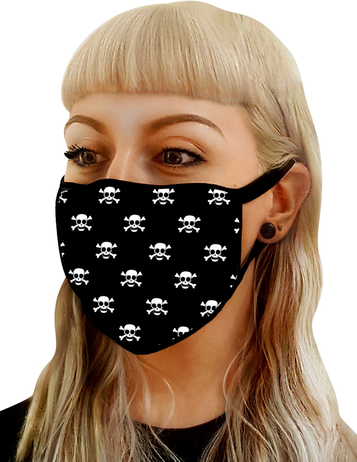alternate image for Skull And Crossbones Washable Mask