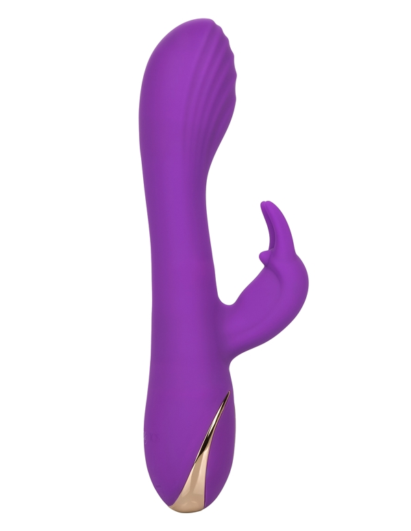 JACK RABBIT HEATED SILICONE ROTATING VIBRATOR ALT3 view Color: PR