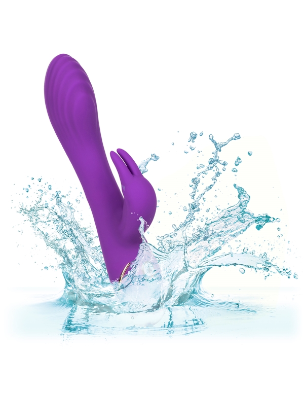 JACK RABBIT HEATED SILICONE ROTATING VIBRATOR ALT5 view Color: PR