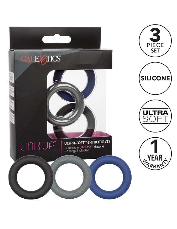 LINK UP ULTRA-SOFT EXTREME C-RING SET ALT3 view Color: MC