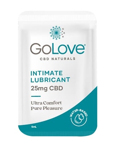 GO LOVE CBD INTIMATE LUBRICANT - FOIL PACKET - GL-LUB100-S50-05327