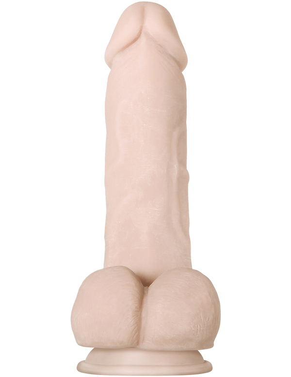 Real Supple Poseable Girthy 8.5In Dildo ALT3 view Color: IV
