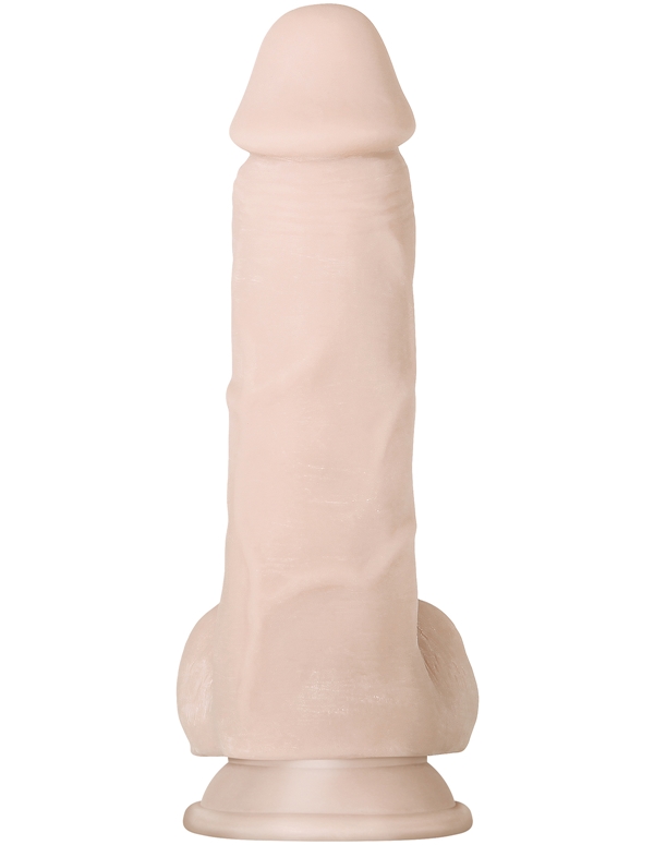 Real Supple Poseable Girthy 8.5In Dildo ALT4 view Color: IV