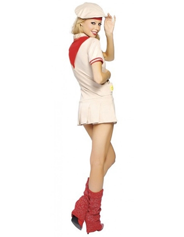 3Pc Sexy Scout Costume ALT2 view 