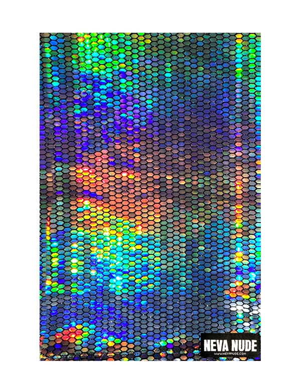 SUPER HOLOGRAPHIC SEXY NECKSIES ALT1 view Color: BKS