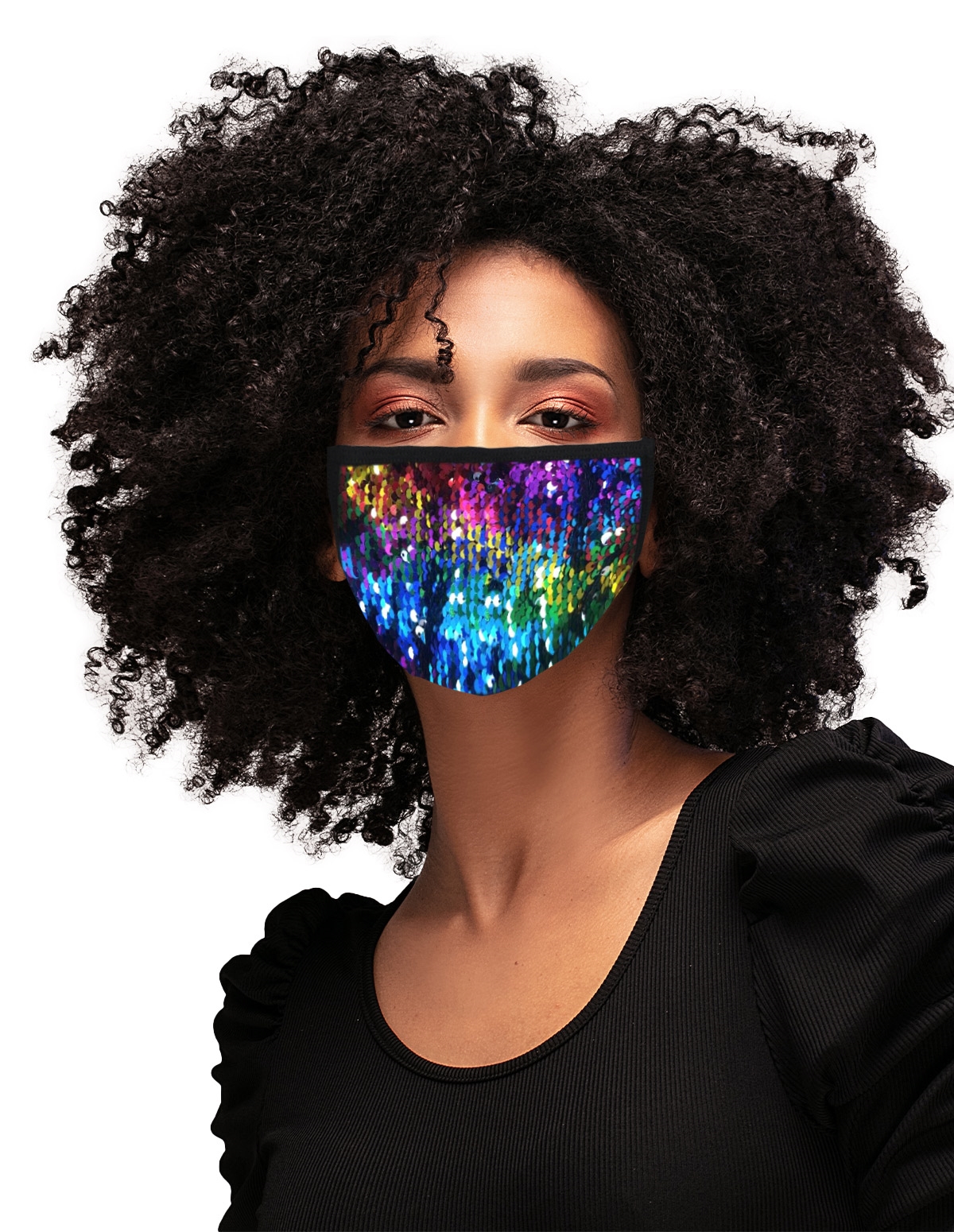 Sequin Face Mask MSK24304150 Lover's Lane