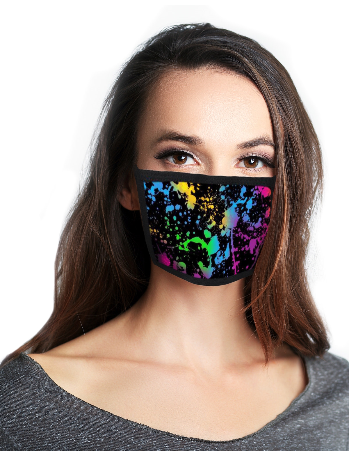 Paint Splatter Mask Lover's Lane
