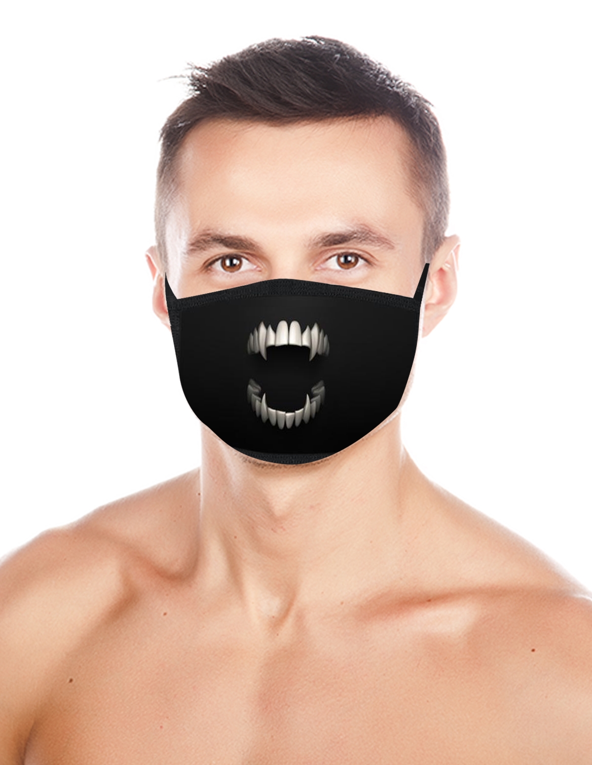 alternate image for Scary Mouth Face Mask For Men