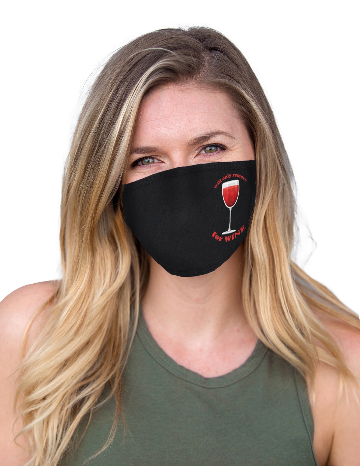 alternate image for Will Only Remove For Wine Mask