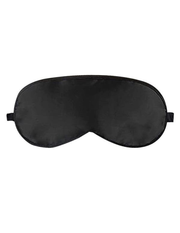 Two Sided Silk Eye Mask default view Color: BK