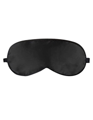 Additional  view of product TWO SIDED SILK EYE MASK with color code BK