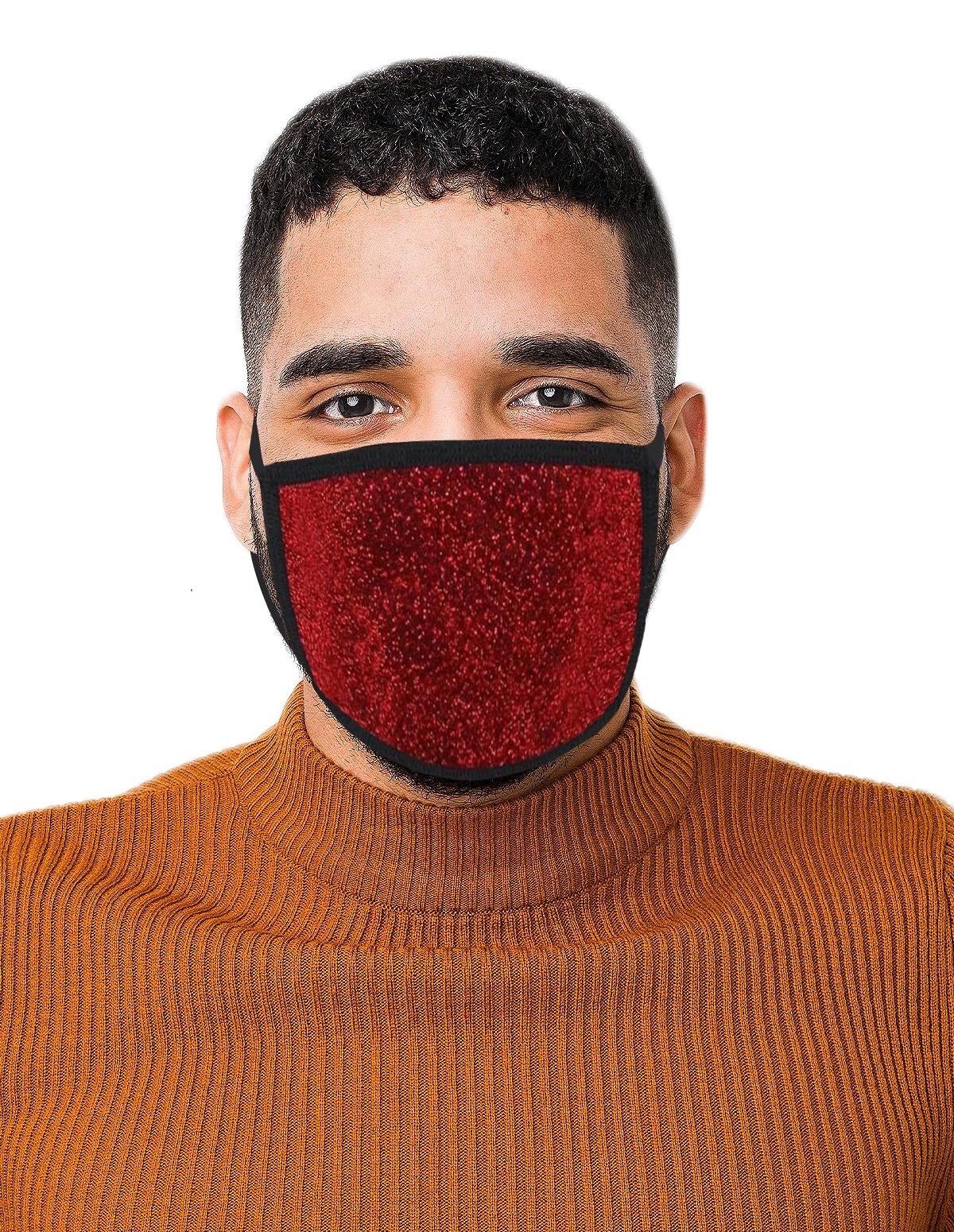 Glitter Fabric Face Mask MSK62204150 Lover's Lane