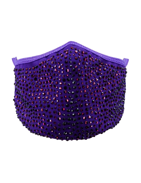 RHINESTONE FASHION FACE MASK ALT1 view Color: PR