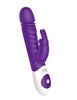 Additional PURPLE view of product THE SONIC RABBIT THRUSTING VIBRATOR with color code PR