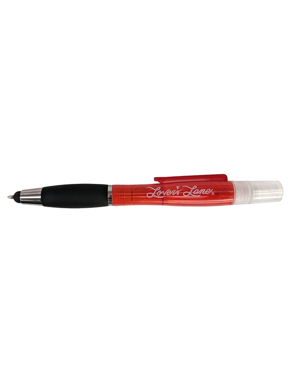 Refillable Stylus Pen And Sanitizer Combo ALT2 view Color: RWH