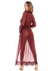 Alternate back view of PROVENCE LONG ROBE