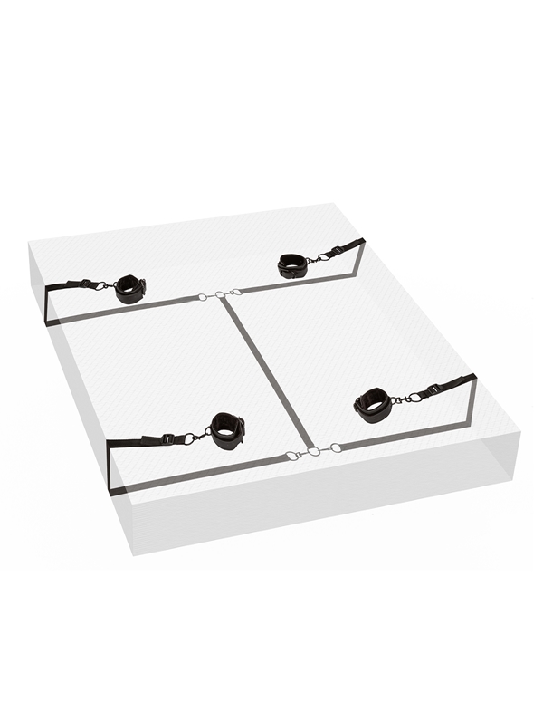 BOUNDLESS BED RESTRAINT ALT2 view Color: BK