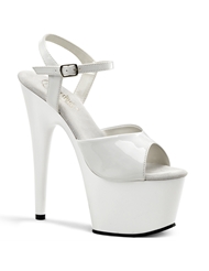 Additional  view of product ADORE PLATFORM WITH ANKLE STRAP with color code WTP