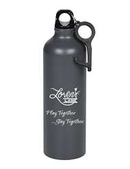 Front view of ALUMINUM WATER BOTTLE WITH NO CONTACT TOOL