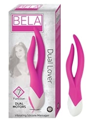 Front view of BELA DUAL LOVER VIBRATOR