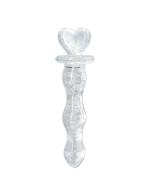 Firefly Heart A Glow Glass Wand ALT view Color: CL