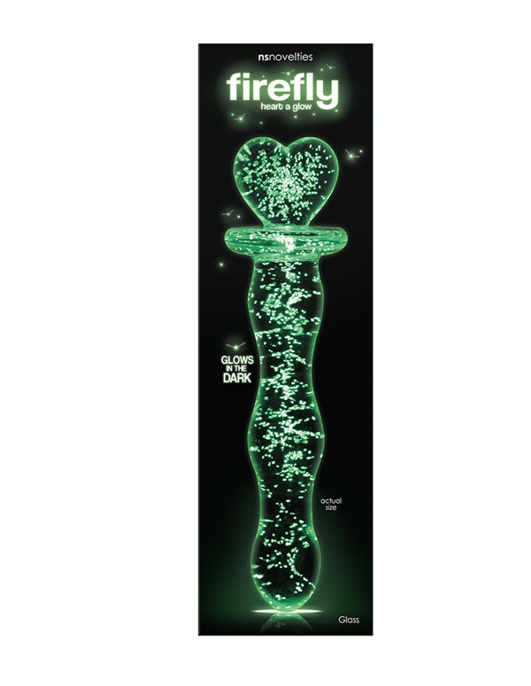 Firefly Heart A Glow Glass Wand ALT2 view Color: CL