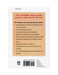 Alternate back view of ULTIMATE GUIDE TO ANAL SEX FOR MEN BOOK