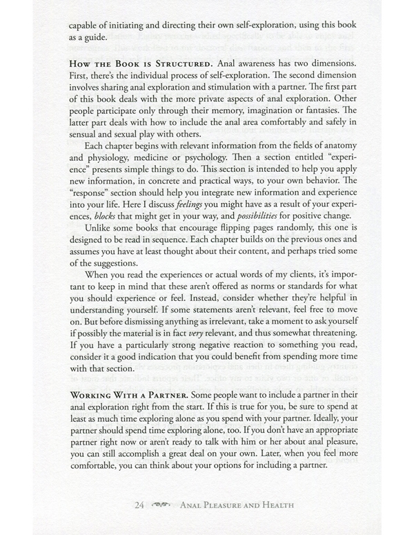 ANAL PLEASURE AND HEALTH 4TH ED BOOK ALT3 view Color: NC