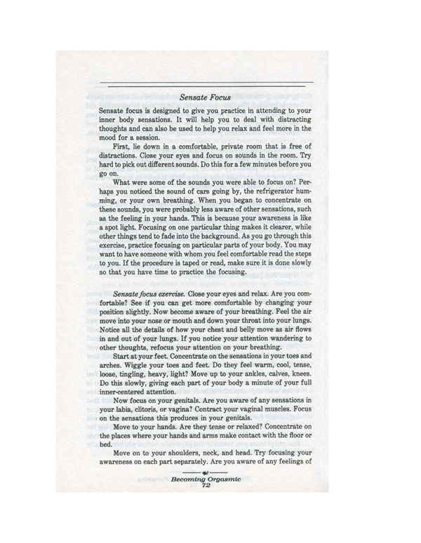 BECOMING ORGASMIC BOOK ALT3 view Color: NC