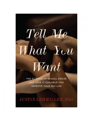 Front view of TELL ME WHAT YOU WANT BOOK