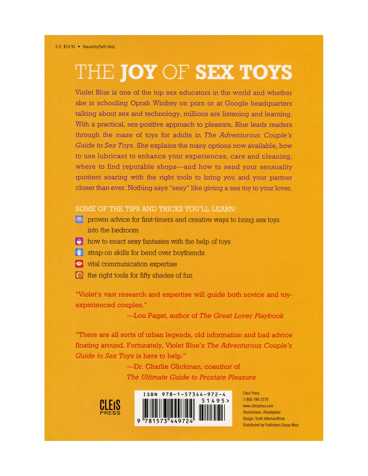 ADVENTUROUS COUPLES GUIDE TO SEX TOYS BOOK - 30982-05212 | Lover's Lane