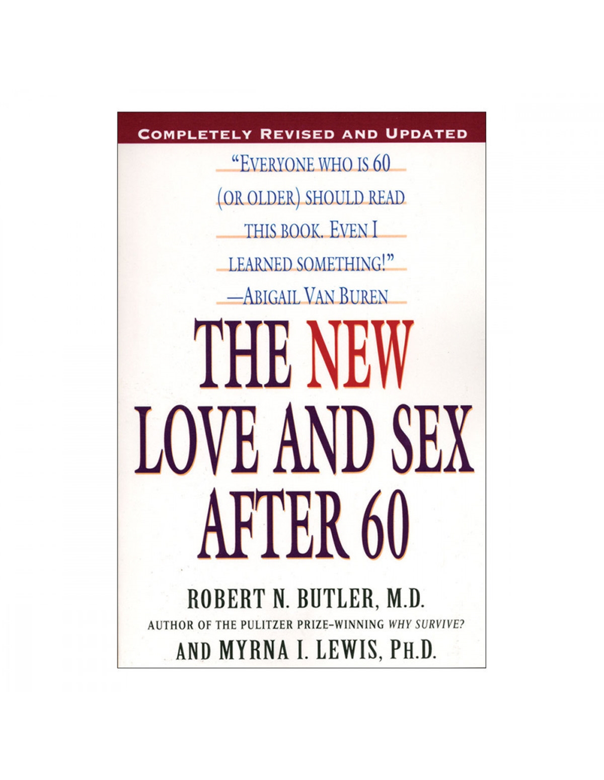 alternate image for New Love And Sex After 60 Book