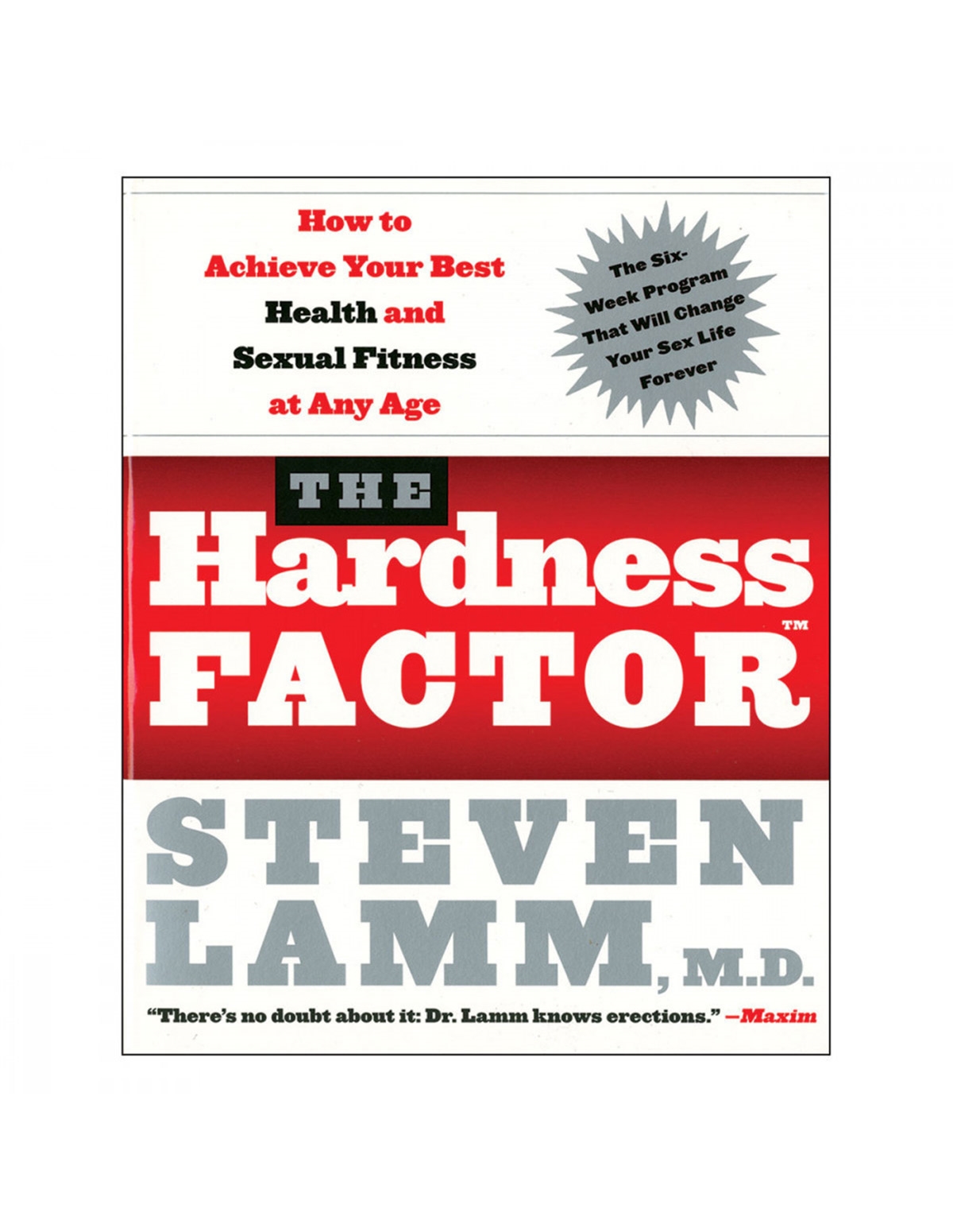 alternate image for Hardness Factor Achieve Sexual Fitness At Any Age Book