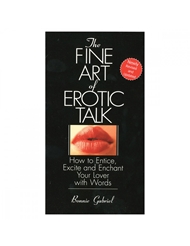 Front view of THE FINE ART OF EROTIC TALK BOOK