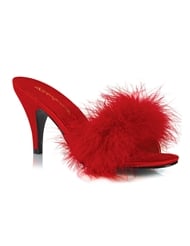 Additional  view of product AMOUR BEDROOM HEEL with color code RD