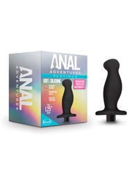 Alternate back view of ANAL ADVENTURES PLATINUM - SILICONE VIBRATING PROSTATE MASSAGER