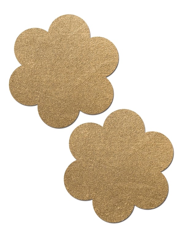 Pastease Flower Pasties In Honey Suede default view Color: HNY