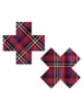 Additional RED PLAID view of product PASTEASE X CROSS PLAID PASTIES with color code RPD