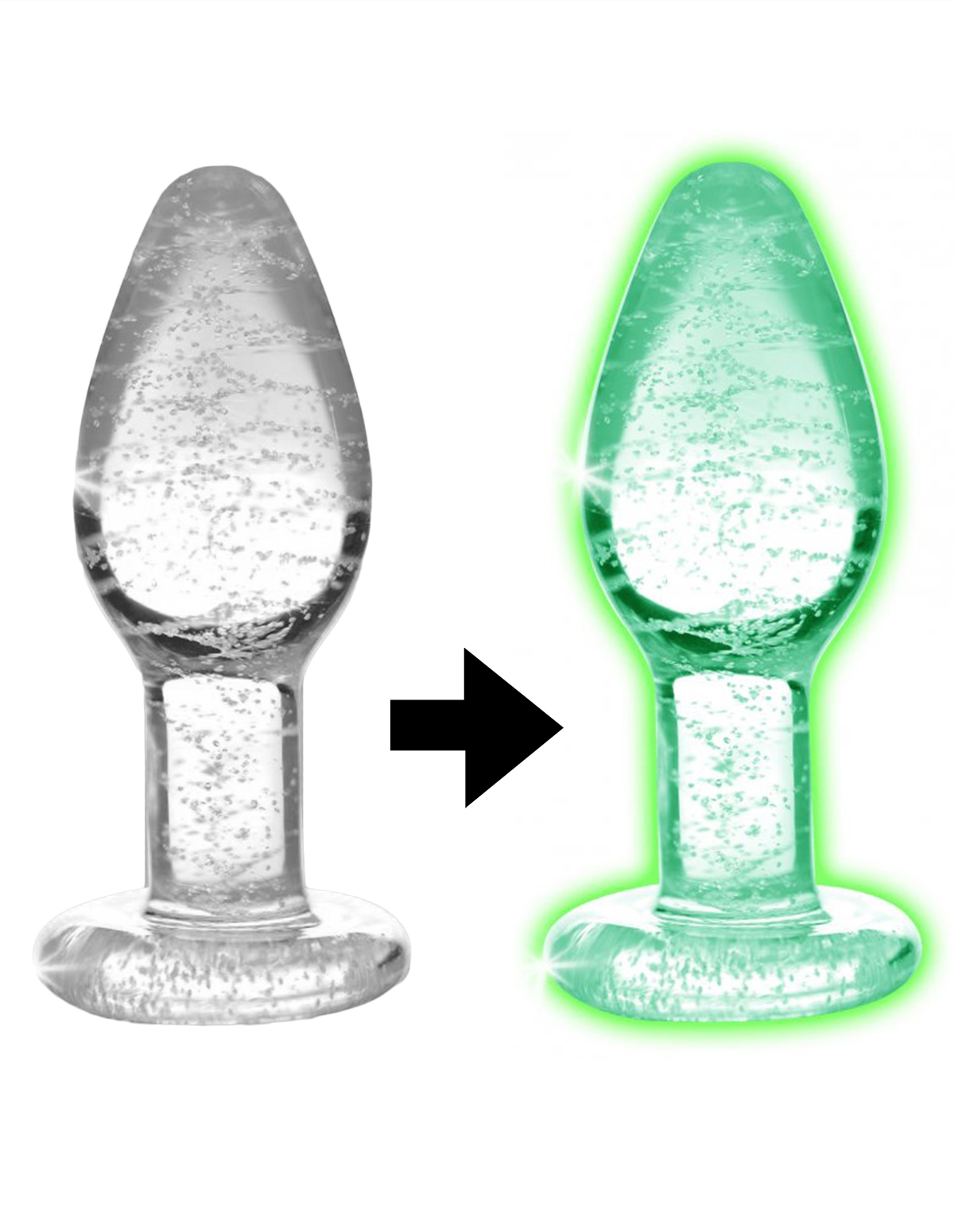 small glass anal plug Ass Max Large Anal Plug