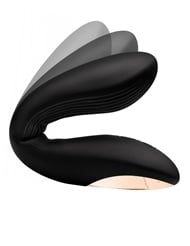 Front view of WONDER VIBES 7X BENDABLE SILICONE VIBRATOR
