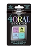 Additional NO COLOR view of product 4 ORAL SEX DICE with color code NC