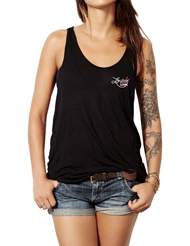 Additional  view of product ALL YOU NEED IS LOVE BLACK TANK TOP with color code BK