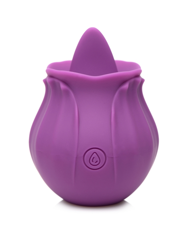 Bloomgasm Wild Violet Licking Stimulator ALT view Color: PR