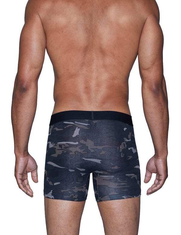 Wood Boxer Brief W/ Fly Forest Camo ALT1 view Color: FRC