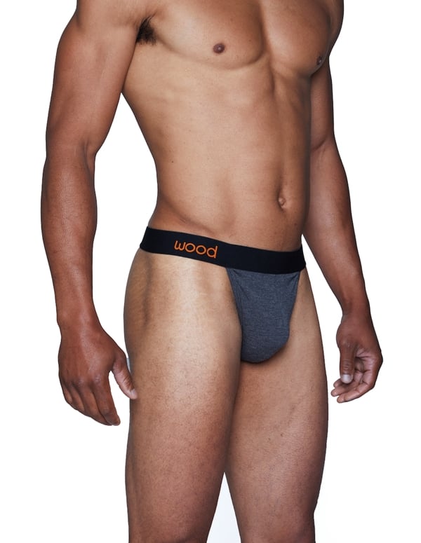 Wood Thong Charcoal ALT1 view Color: CT