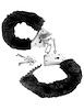 Additional BLACK view of product FETISH FANTASY BEGINNER'S FURRY CUFFS with color code BK
