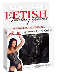 Additional ALT3 view of product FETISH FANTASY BEGINNER'S FURRY CUFFS with color code BK