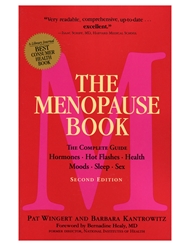 Front view of THE MENOPAUSE BOOK